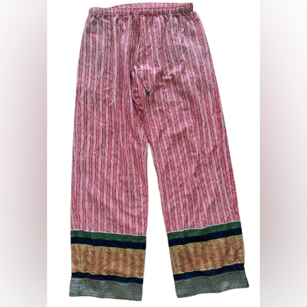 Punjammies Sudara Striped Pajama Pants Women’s Medium Wide Leg